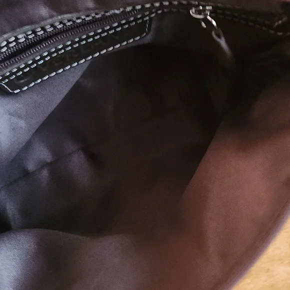 OVERLAND brown and White Leather Crossbody - Picture 6 of 11